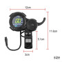 Trottinette électrique à 6 broches Affichage LCD Accélérateur pour VSETT pour ZERO 10 8X 10X Z8PRO