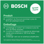 Bosch détecteur Truvo 2ème génération (commande par bouton unique, détection facile de câbles électriques sous tension et de mét