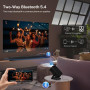 Mini Projecteur Supporte 4K 1080P Full HD Wi-FI 6 & Bluetooth 5.4 Android 14 Apps intégrées Portable Vidéoprojecteur, Auto Keyst