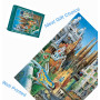 Puzzle Adulte 1000 Pièces Œuvres de Gaudi à Barcelone 70x50cm Puzzles pour Adultes Jeu éducatif Défi Jouets 1000 Pièces Puzzles 