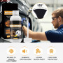 Rakiuty Convertisseur de Rouille 2 en 1,Convertisseur de Rouille avec Pinceau,Convertisseur de Rouille,Convertisseur de Rouille 