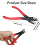 Pince à Collier de Serrage, Pince de Serrage Pour Collier, Hose Clip Pliers, Pinces a Colliers Durite a Clic, Pinces Multiprise 