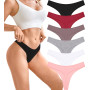 BeReady Tanga Coton Femme String Ficelle Sexy Chic Culotte Stretch sous Vetements Feminins String Invisible Slip Taille Basse Lo