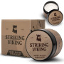 Beurre à barbe Striking Viking - Beurre à barbe non gras pour hommes avec ingrédients naturels 4oz - Gardez votre barbe hydratée