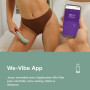 We-Vibe Melt 2 Stimulateur Clitoridien Sex toy aspirant pour Femmes | Suceur de Clitoris| Contrôle via Application Masturbateur 