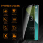 POHYPYZ Lot de 3,Verre Trempé Anti-Espion pour Xiaomi Redmi Note 13 Pro 5G/4G，Film de Confidentialité Protection en Écran, Prote