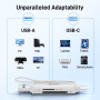 Acer Lecteur de carte SD, adaptateur pour lecteur de carte mémoire USB C et USB 3.0, prend en charge SD/Micro SD/SDHC/SDXC/MMC, 