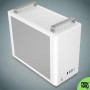 NEWWAY - 2025 Nouveau - NC1 Boitier PC Mini Tour Portable - Compatible Mini-ITX,ITX,Micro-ATX - Type C USB – 1 x Ventilateur Inc
