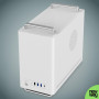 NEWWAY - 2025 Nouveau - NC1 Boitier PC Mini Tour Portable - Compatible Mini-ITX,ITX,Micro-ATX - Type C USB – 1 x Ventilateur Inc