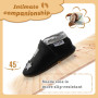 Mejale Chaussons Enfant Bébé en Cuir Doux-Chaussons Cuir Souple-Chaussures Premiers Pas-Dessin animé Étoiles