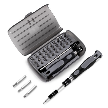 Vinabo Jeu Tournevis de Précision 32 en 1- Mini Set Tournevis Magnétique Bricolage Electronique de Réparation Kit, Outil Informa