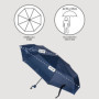 Parapluie pliable Harry Potter Bleu (Ø 97 cm)