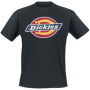 T shirt à manches courtes Dickies Icon Logo Noir Homme