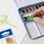 Set de peintures aquarelle Milan Godet étui métallique