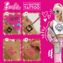 Tatouages Temporaires Barbie My Glitter Tattoo Paillettes 20 Pièces