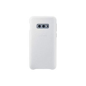 Coque rigide en cuir blanc Samsung EF-VG970LW pour Galaxy S10e G970