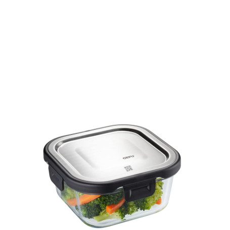 Boîte à lunch Gefu G-12756 Transparent Acier inoxydable Plastique Verr