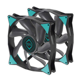 Iceberg Thermal IceGALE Boitier PC Ventilateur 14 cm Noir 2 pièce(s)