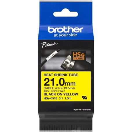 Brother HSE-651E ruban d'étiquette
