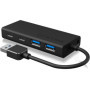 ICY BOX IB-HUB1426-U3 USB 3.2 Gen 1 (3.1 Gen 1) Type-A 5000 Mbit/s Noir