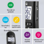 Doro PhoneEasy 110 Téléphone DECT Identification de l'appelant Noir