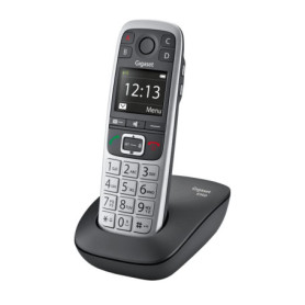 Gigaset E560 téléphone Téléphone DECT Identification de l'appelant Noir, Argent