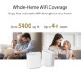 ASUS ZenWiFi XD6 2-pack Bi-bande (2,4 GHz / 5 GHz) Wi-Fi 6 (802.11ax) Blanc 4 Interne
