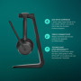 EPOS IMPACT 1061T ANC Casque Sans fil Arceau Bureau/Centre d'appels Bluetooth Charging stand Noir