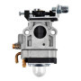 Queta Carburateur pour Moteur de Débroussailleuse 52cc 49cc 43cc, Kit Carbu avec Joint, Tuyau, Bougie d'Allumage et Filtre à Ess