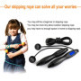 Corde à Sauter Sport, Corde à Sauter sans fil avec Compteur Calories et Minuterie, Jump Rope Réglable, LCD écran montrant, Poign
