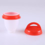 12 pièces chaudière à oeufs chaudière à oeufs ensemble de chaudière à oeufs en silicone sans coquille coquetier oeuf à la coque 