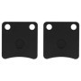 Yerbay Plaquettes de Frein parking pour PIAGGIO VESPA MP3 125 250 300 350 400 500