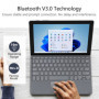 MoKo Clavier Anglais QWERTY Compatible avec Microsoft Surface Go 4 2023 / Go 3 2021 / Go 2 2020 / Go 2018, Clavier Bluetooth Ult
