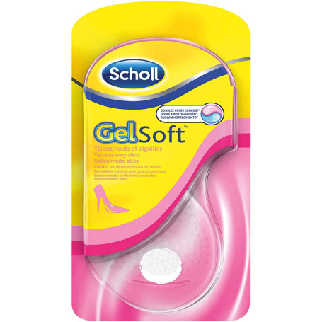 Scholl Semelles GelSoft Chaussures Talons Hauts Pointure de 35,5 à 40,5 - 1 paire