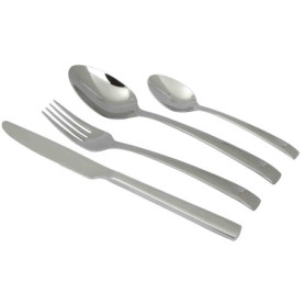 Pradel Excellence - Ménagère Izis 24 Pièces - Acier Inoxydable 18/10 - Service pour 6 Personnes - Couteaux, Fourchettes, Cuillèr