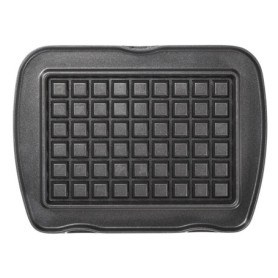 LAGRANGE Jeu de plaques Gaufres Liégoises, compatible avec tous les gaufriers "Premium", Plaques en fonte d'aluminium, Revêtemen