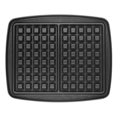 LAGRANGE Jeu de plaques Gaufres, compatible avec tous les gaufriers "Super2", Plaques en aluminium moulé, Revêtement antiadhésif