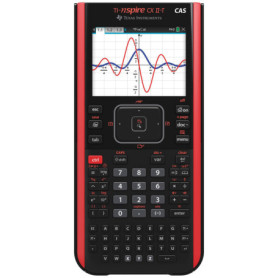 Texas Instruments TI-NSP CX II Cas FC Calculatrice Graphique, le noir