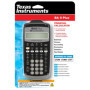 Texas Instruments BA II Plus Calculatrice de Poche, financière, Noire, à Boutons, à Piles.