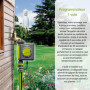 Jardibric - Programmateur d'Arrosage pour Jardin et Terrasse, ou de Brumisation, Durée réglable de 5 Secondes à 60 Minutes, Fréq