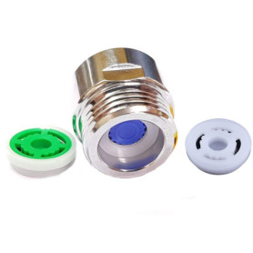 Economiseur D'Eau Pour Douche, Réducteur Limiteur Débit Au Choix 4L-6L-8L/Min Garantie Une Economie De 50-70% Sur Votre Consomma