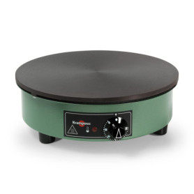 Krampouz Billig Crêpière traditionnelle plaque en fonte usinée diamètre 35 cm 2500 W - fabriqué en France