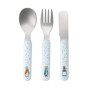 Petit Jour Paris Set de 3 couVerts Pierre Lapin Pour manger comme un grand BP903P, Multicolore