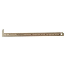 Facom DELA.1052.200 200 Mm Metrique Reglet Inox Avec Talon