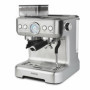 H.Koenig Machine à expresso avec broyeur EXPRO980, 2,7L, 250g réservoir grains, 15 tailles de mouture, Pompe italienne, Dosage p
