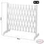 FACILITYS - Barrière de Sécurité Extensible, de 27 à 250 x 87 cm - Barriere de Securite Enfant, Chien sans Perçage en Plastique 
