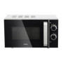 H.Koenig Micro-ondes Compact Design 20L VIO4, Puissant 700W, Plateau tournant 24,5cm, Multifonction 5 niveaux de chauffe et fonc