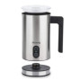 H.Koenig Mousseur à Lait Electrique MLK8 Inox 0,24L, Mousse Onctueuse Froide ou Chaude, Revêtement antiadhésif, Arrêt automatiqu