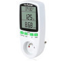 Wattmètre - Compteur de Consommation Électrique - FISHTEC ® - Prise Contrôle Cout Consommation Electrique - Prise Compteur d'Éne