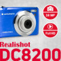 AGFA Photo Realishot DC8200 - Appareil Photo Numérique Compact Cam, 21MP, Vidéo Full HD, Ecran LCD 2.7'', Zoom Optique 8X, Batte